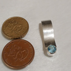 Kotimainen Design Hopea riipus kivellä KI 925 - pikkukuva 5
