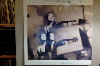 MARTHA DAVIS :: POLICY :: VINYYLI LP .. 1987 !!
