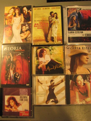 GLORIA ESTEFAN ( 5 x dvd + 5 x cd + 1 x elokuva )