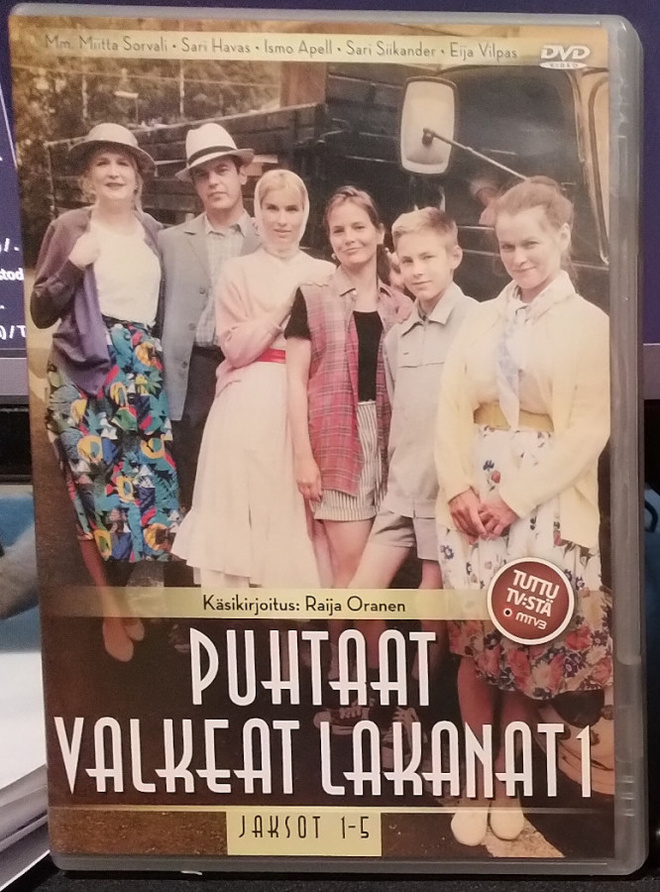 Puhtaat valkeat lakanat 1 jaksot 1-5 - DVD