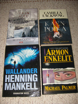 M.J. Mc Grath, Camilla Läckberg, Michael Palmer, Mankell
