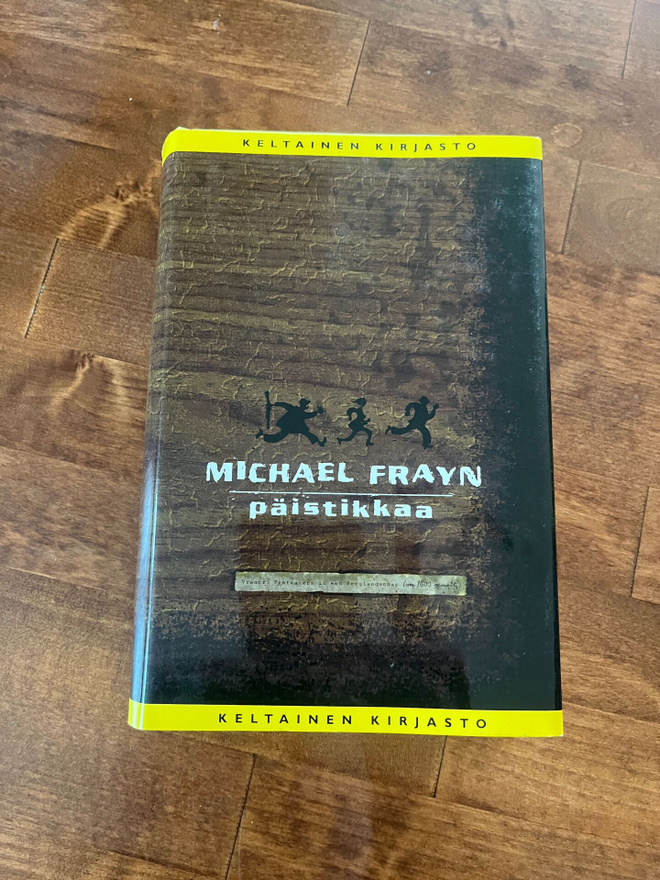 Michael Frayn : Päistikkaa  Sid. 2p v.2004