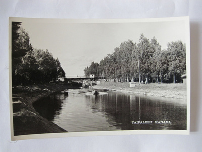 VANHA Postikortti Varkaus 1950-luku Alkup.Mallikappale