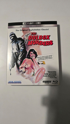 The toolbox murders .4k uhd & blu-ray.slipcover