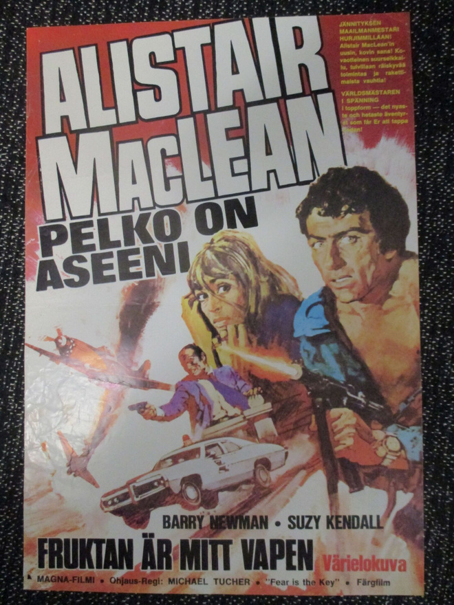 Pelko on aseeni (1972) - vanha elokuvajuliste