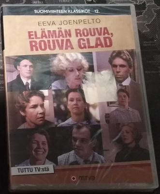 Elämän rouva, rouva Glad - DVD UUSI