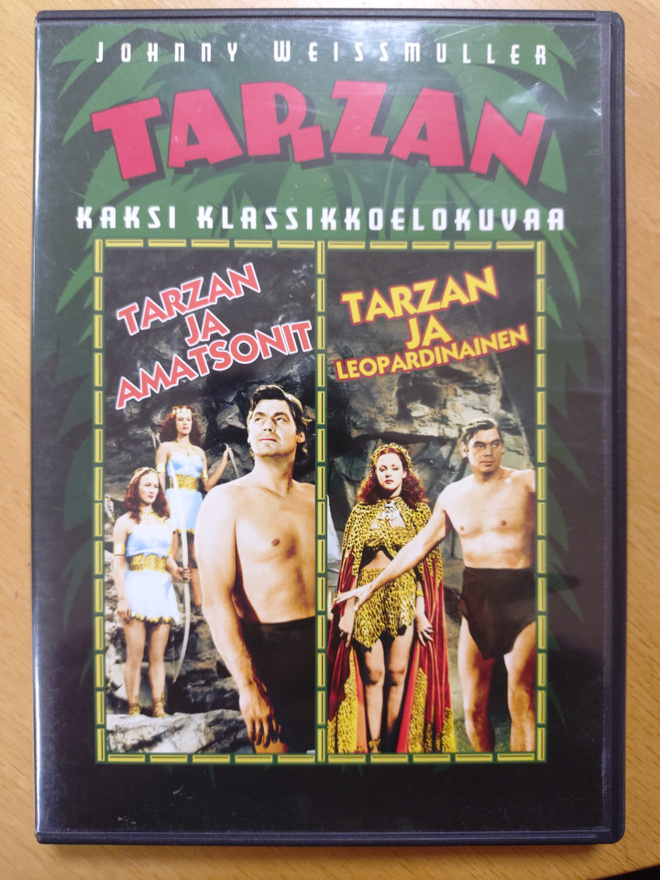 Tarzan ja amatsonit & Tarzan ja leopardinainen (DVD)
