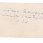 VANHA Valokuva Postikortti Marttila 1926 - pikkukuva 2
