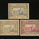 Itävalta Notgeld 10, 20, 50 Heller, Wolfpassing 1920 - pikkukuva 1