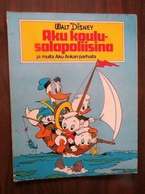 Aku Ankan parhaat II - ensipainos vuodelta 1975