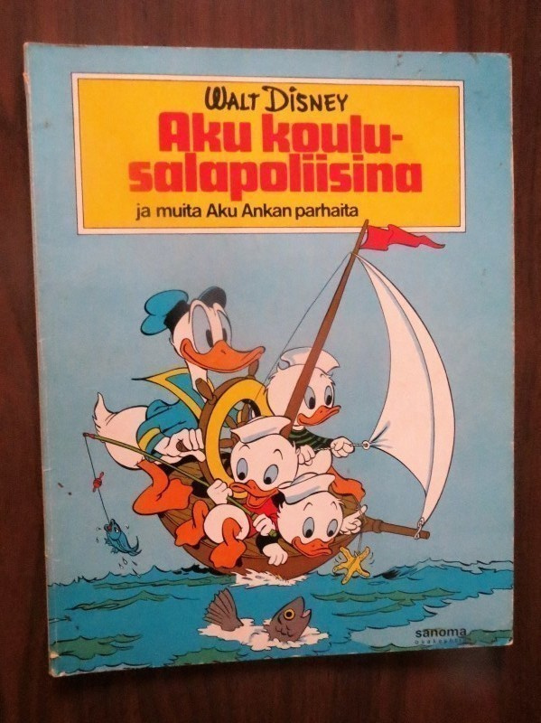 Aku Ankan parhaat II - ensipainos vuodelta 1975