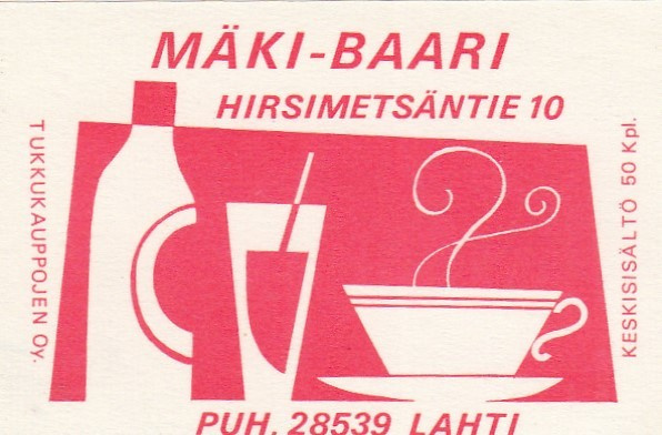 Lahti, Mäki - Baari, Hirsimetsäntie 10  b346