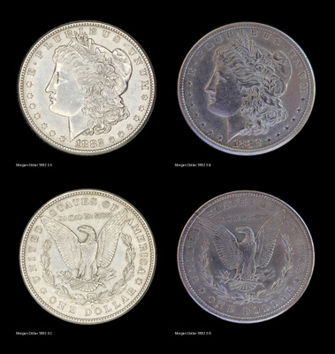 Morgan Dollar 1882 S