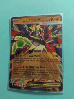 Pokemon Mega Zygarde ex