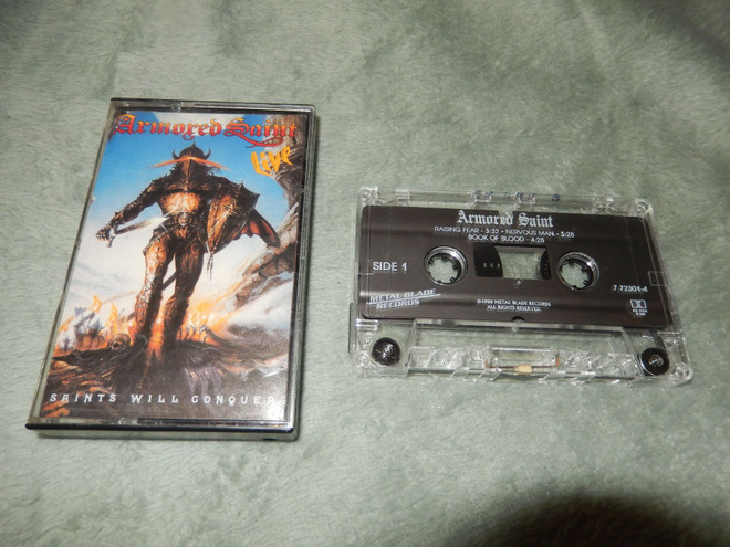 Armored saint - Saints will conquer c-kasetti