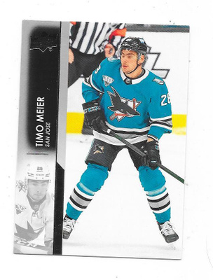 2018-19 Upper Deck  #152 Timo Meier , San Jose Sharks