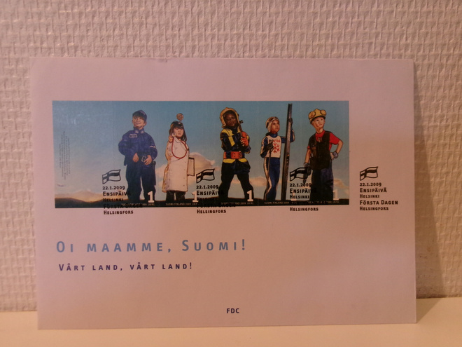 FDC- ensipäiväkuori - Monikulttuurinen Suomi - 2009