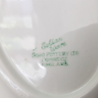 Vintage Solian Ware Soho Pottery Kastikekaadin lautasella - pikkukuva 3