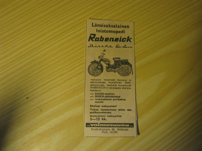 mainos Rabeneick