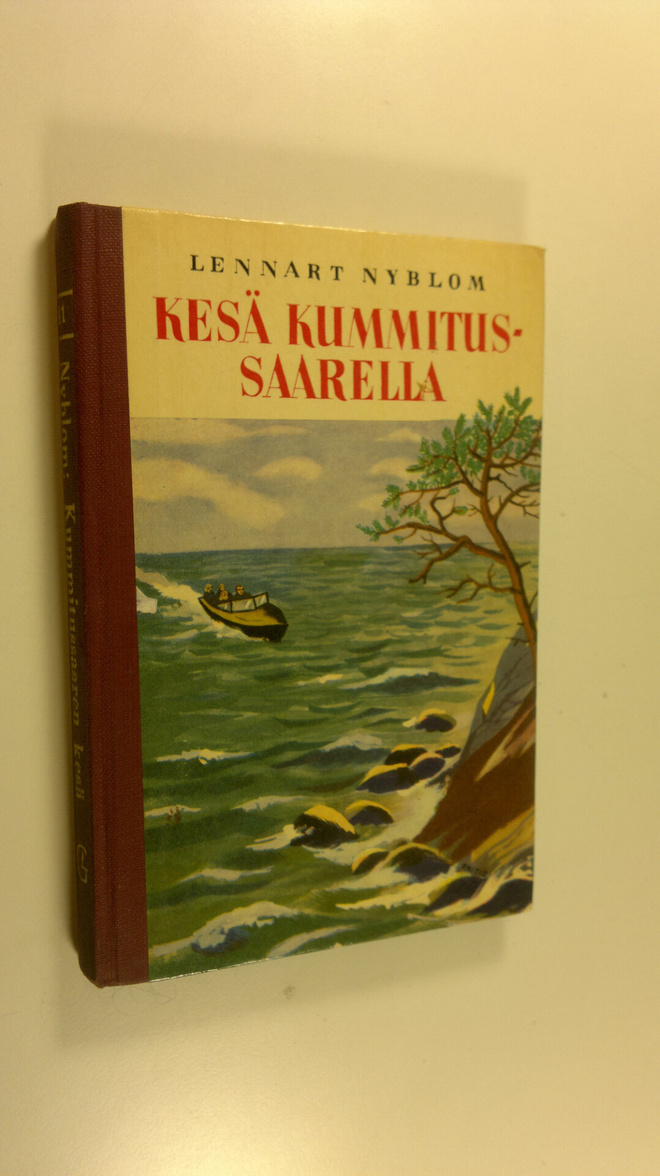 Lennart Nyblom : Kummitussaaren kesä : (kesä kummitussaar...