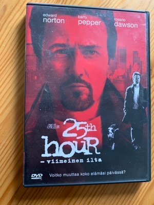 25th hour -viimeinen ilta DVD