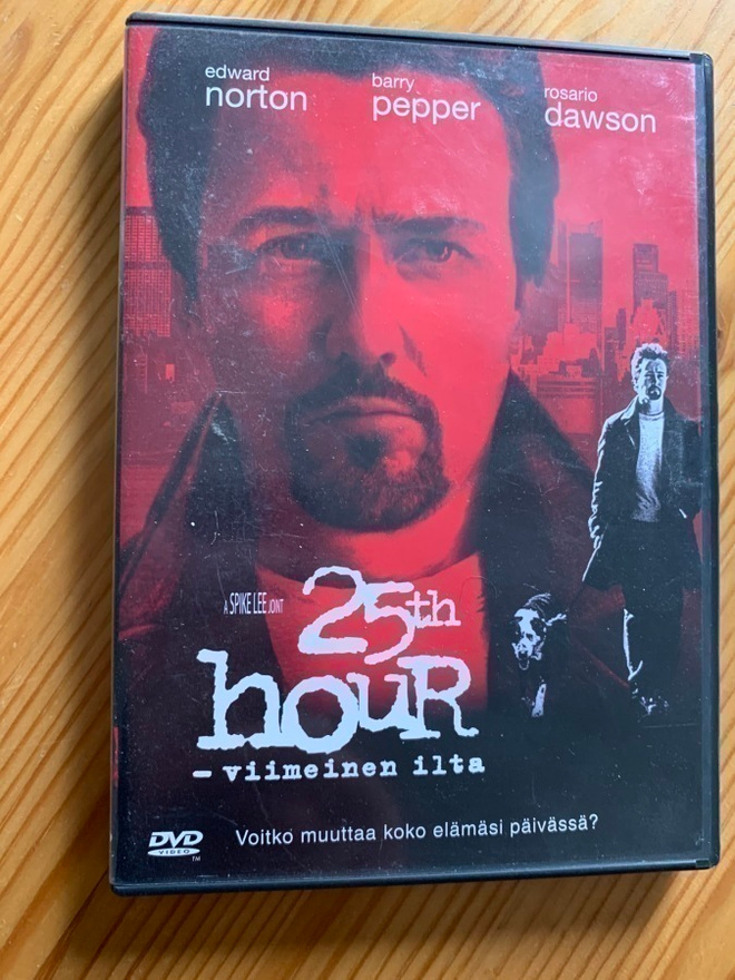 25th hour  -viimeinen ilta  DVD