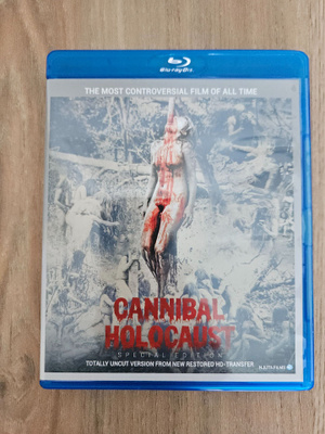 Cannibal Holocaust, blu-ray, sisältää suomi-tekstit