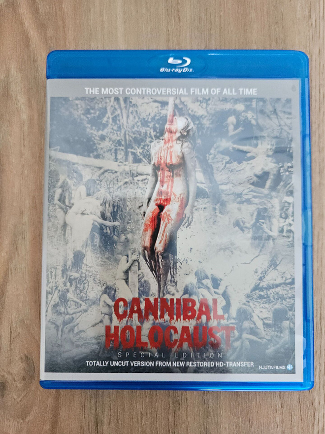 Cannibal Holocaust, blu-ray, sisältää suomi-tekstit