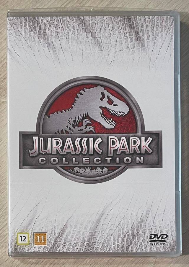 Jurassic Park -kokoelma (4DVD) 1993-2015 (UUSI)