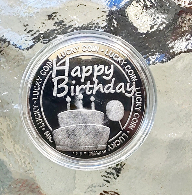 Happy Birthday Syntymäpäivä Kolikko