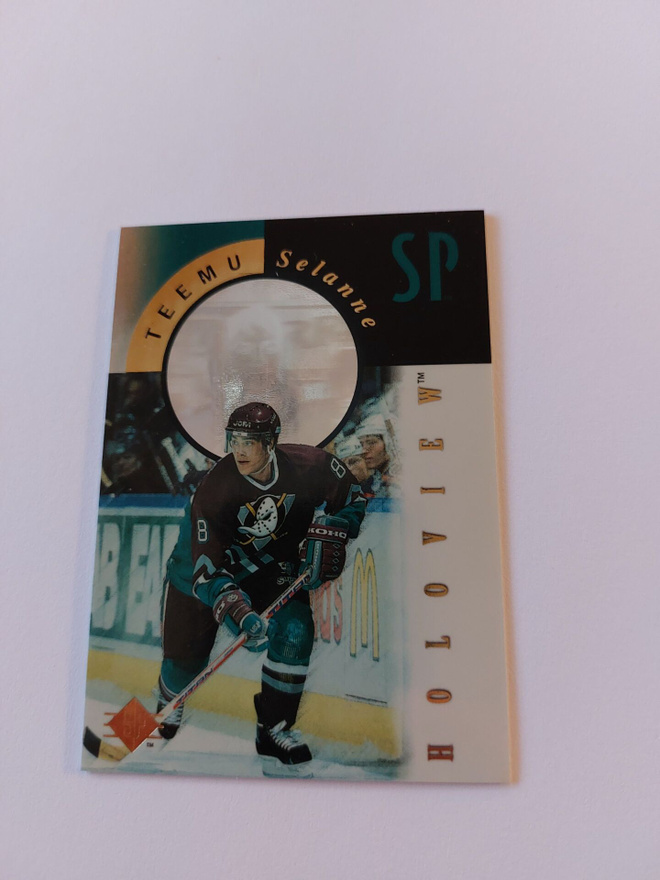 1995-96 SP Holoview #FX1 Teemu Selänne
