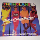 THE NOLANS GIRLS JUST WANNA HAVE FUN LP - pikkukuva 1