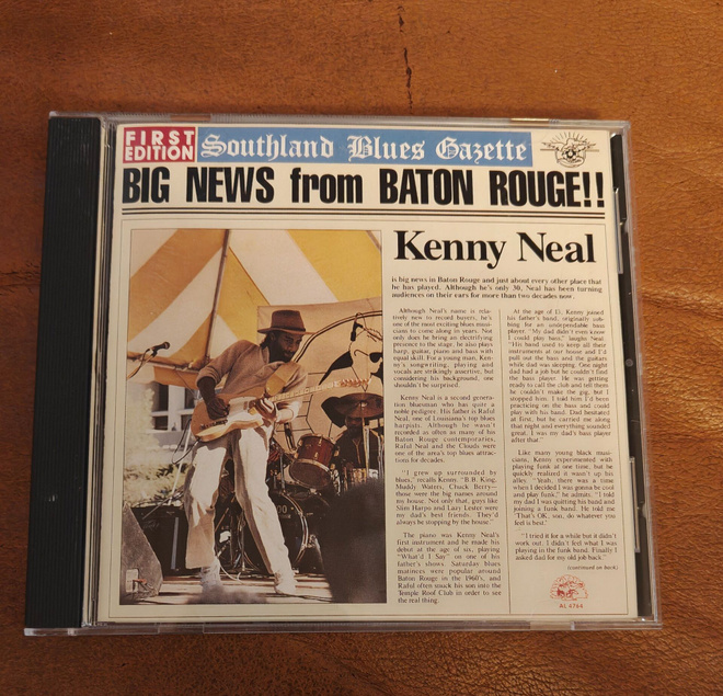Kenny Neal: Big News From Baton Rouge CD