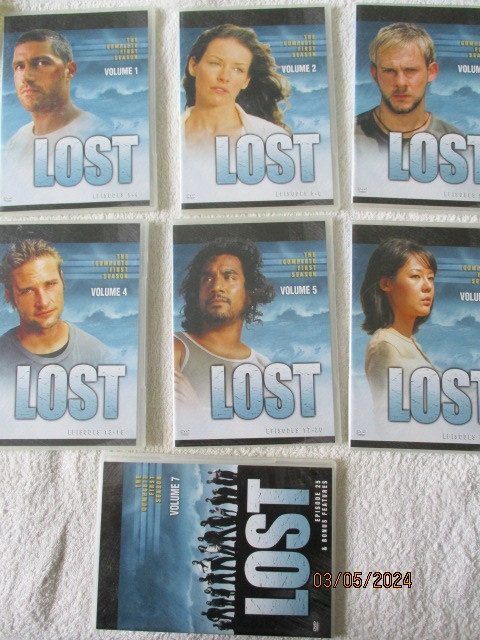 LOST KAUSI 1 (7 x DVD) LOST THE COMPLETE FIRST SEASON