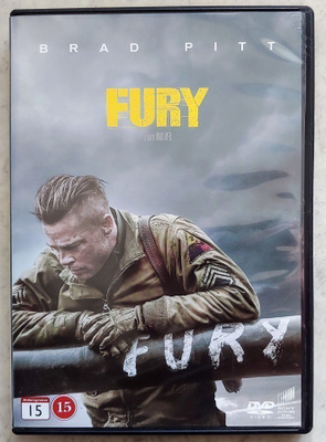 FURY – Suomalainen DVD 2014 - Brad Pitt, 2. maailmansota