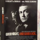 dvd, Good Night, and Good Luck. (G Clooney, David Strathairm - pikkukuva 1