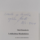 Matti Hannuksela : Lohikeittoa risuhokissa ja muita kerto... - pikkukuva 3