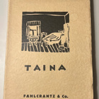 Tito Colliander: Taina (1:a upplagan 1935) - pikkukuva 1