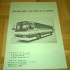 Esite/analyysi Mercedes-Benz O 303 linja-auto, 1985 - pikkukuva 1