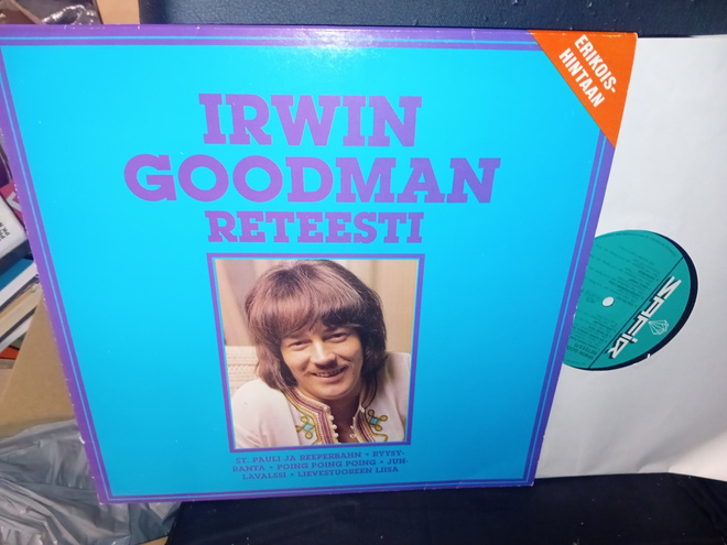 LP Irwin Goodman  : Reteesti ( SIS POSTIKULU )