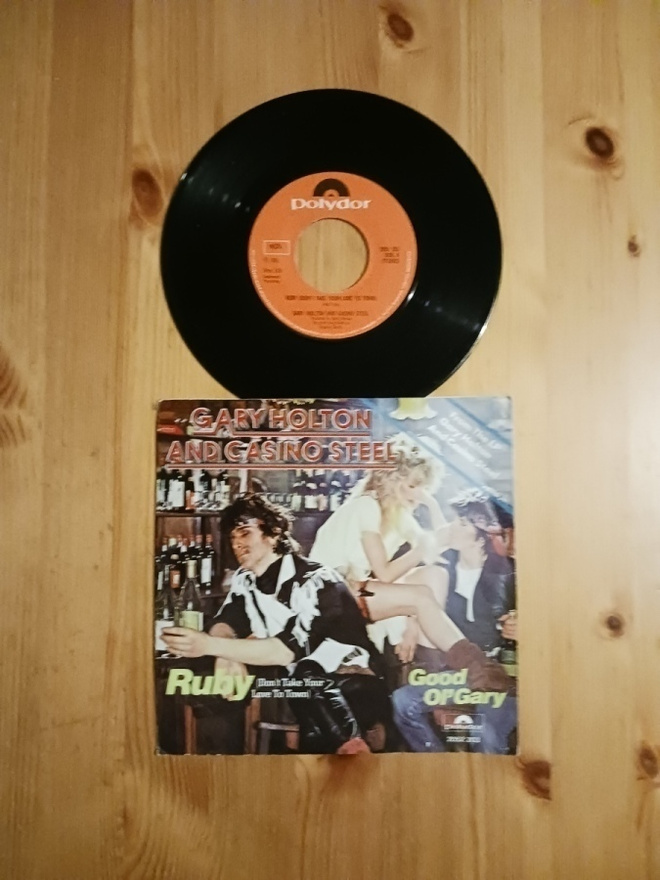 Gary Holton And Casino Steel – Ruby 7" orig 1981 Rock'n'Rol