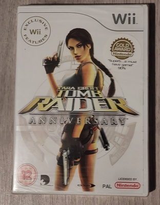 * Tomb Raider Anniversary Wii / Wii U PAL Uusi Lue Kuvaus