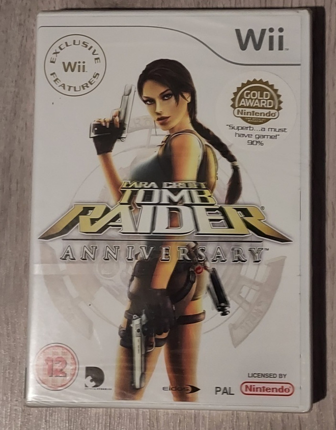 * Tomb Raider Anniversary Wii / Wii U  PAL Uusi Lue Kuvaus