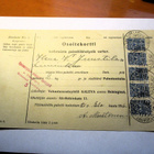1916 Hki sens osoitekortti Liminkaan - pikkukuva 1