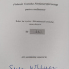 Sven Willner : Vägar till poesin (numeroitu, signeerattu) - pikkukuva 3