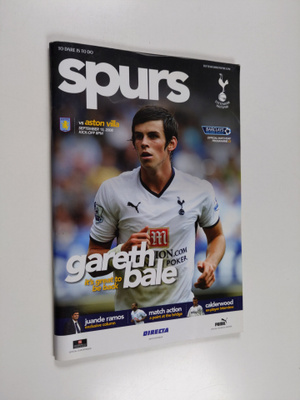 Spurs vs Aston Villa september 15, 2008 : Official Progra...