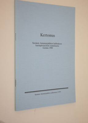 Kertomus 1990 : Suomen Asianajajaliiton hallituksen kurin...