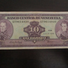 VENEZUELA 10 BOLIVARES 1995 (K12-89) - pikkukuva 1