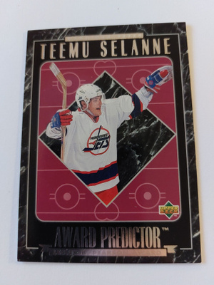 1995-96 Upper Deck Predictors Retail #R49 Teemu Selänne