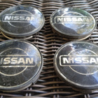 Nissan alumiinivanteiden keskikupit, 4 kpl - pikkukuva 1
